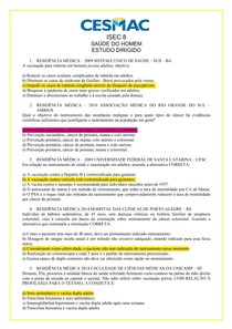 ESTUDO DIRIGIDO SAÚDE DO HOMEM