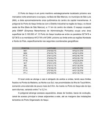 Geografia do porto do itaqui - Obras marítimas