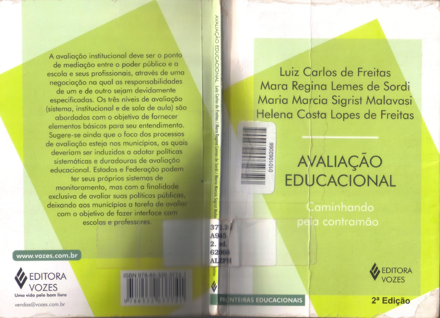 Avaliacao Educacional Caminhando Pela Co - Pedagogia