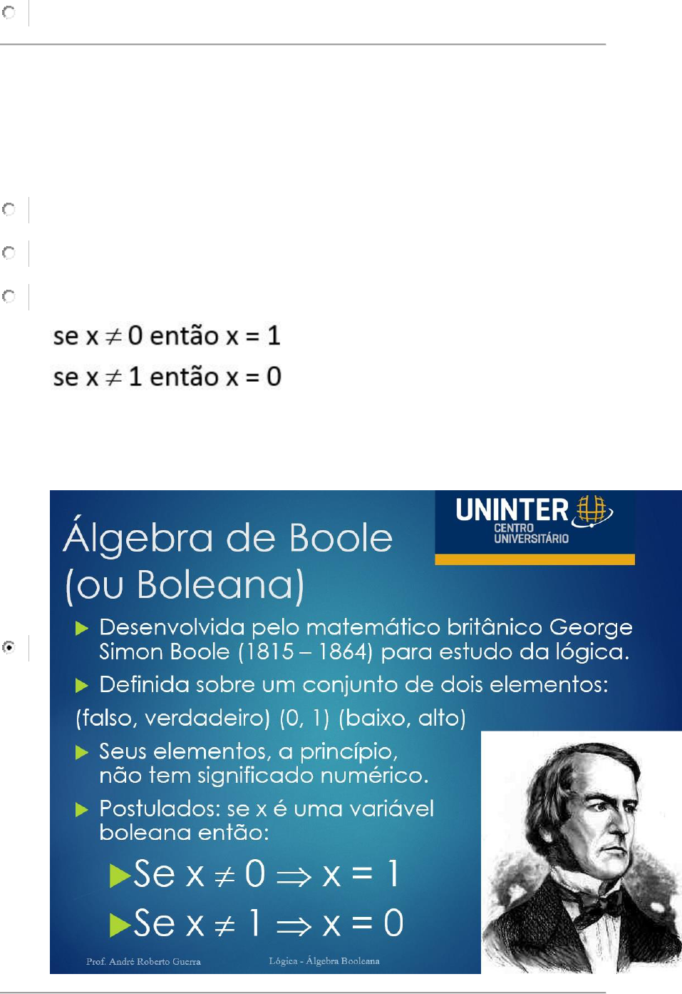 Arquivos Lógica Booleana - Teteus Bionic, um viajante entre nós