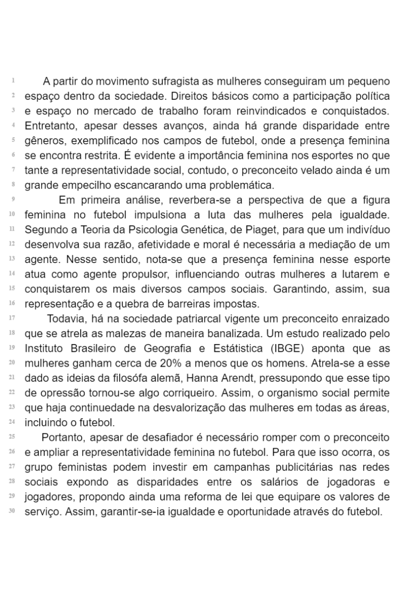 7 citações sobre futebol feminino para usar na redação