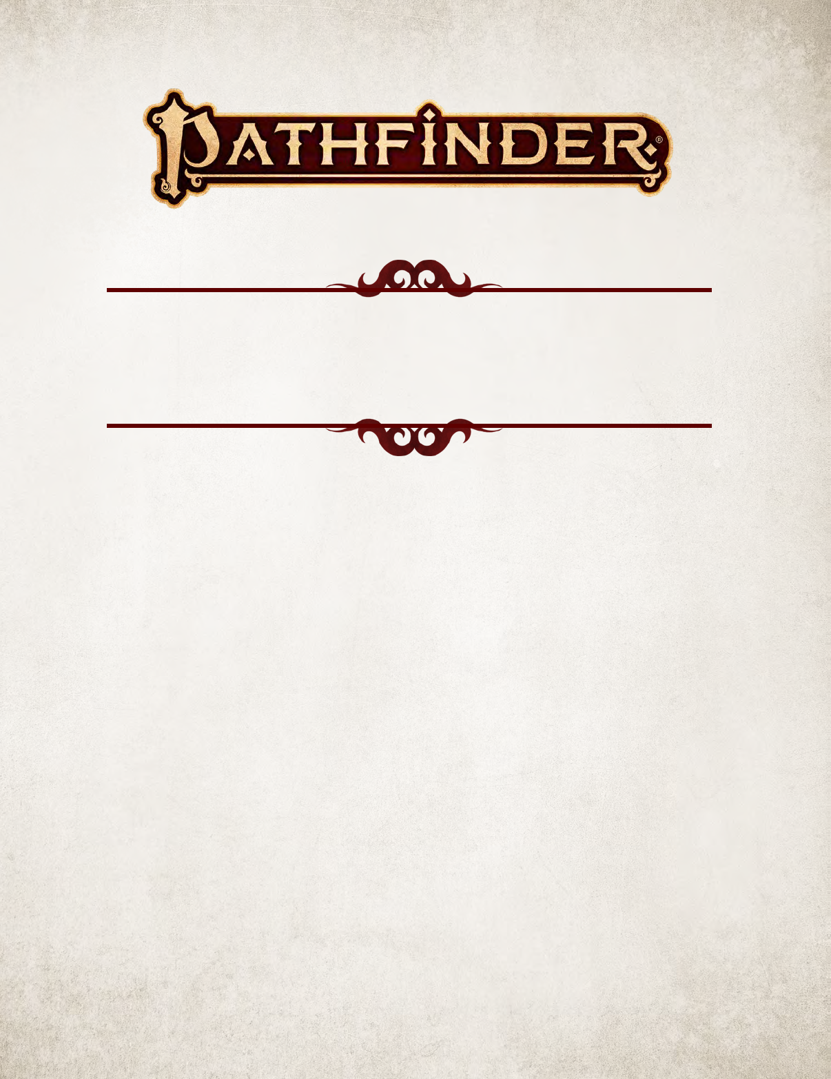 Pathfinder 2E: Presságios Perdidos - Guia de Personagens RPG