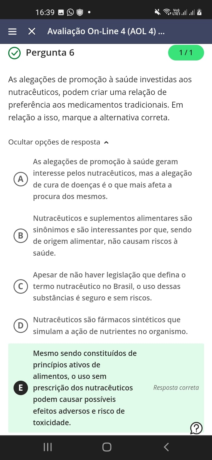 Justificar O que posso fazer em relação a issoAGV