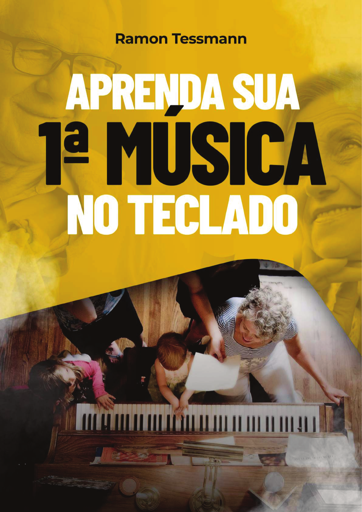 Como Escrever e Tocar Parabéns a Você no Teclado (Aula de Música 08 -  Aprendendo o Dó Ré Mi) 