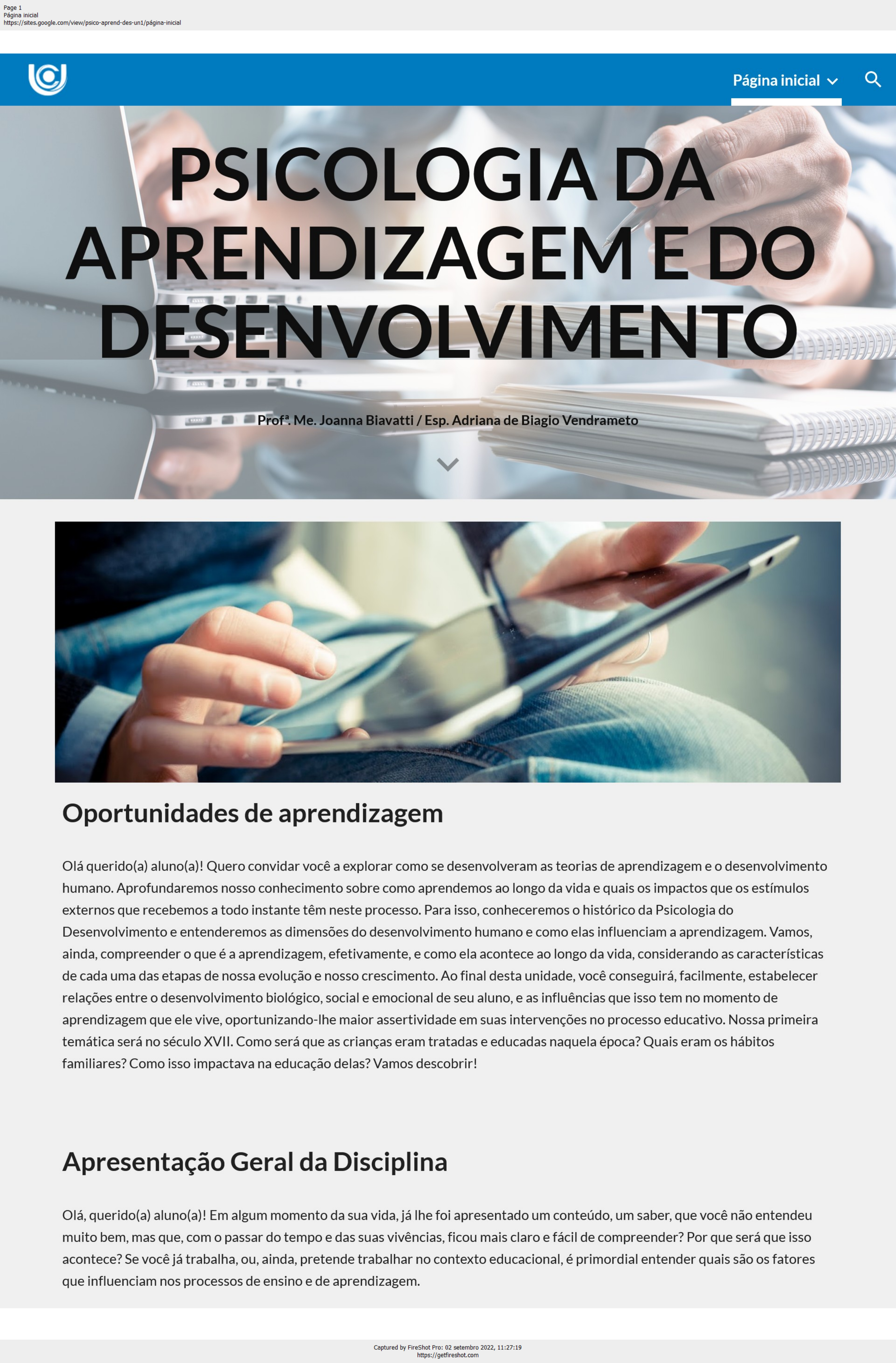 PSICOLOGIA DO DESENVOLVIMENTO - Fase 1, PDF, Aprendizado