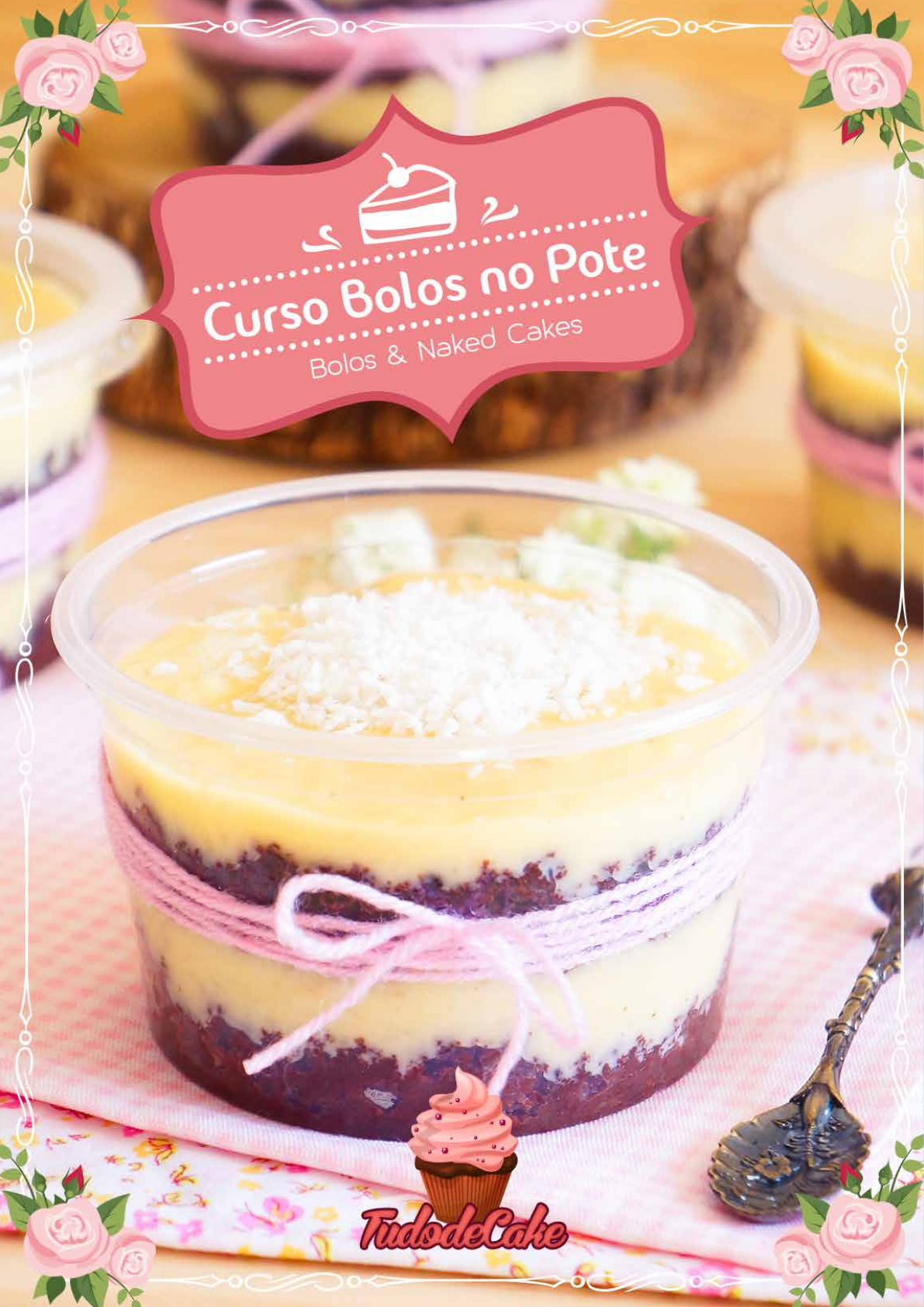 5 Receitas de Bolos No Pote para Fazer e Começar A Vender!, PDF, Chocolate