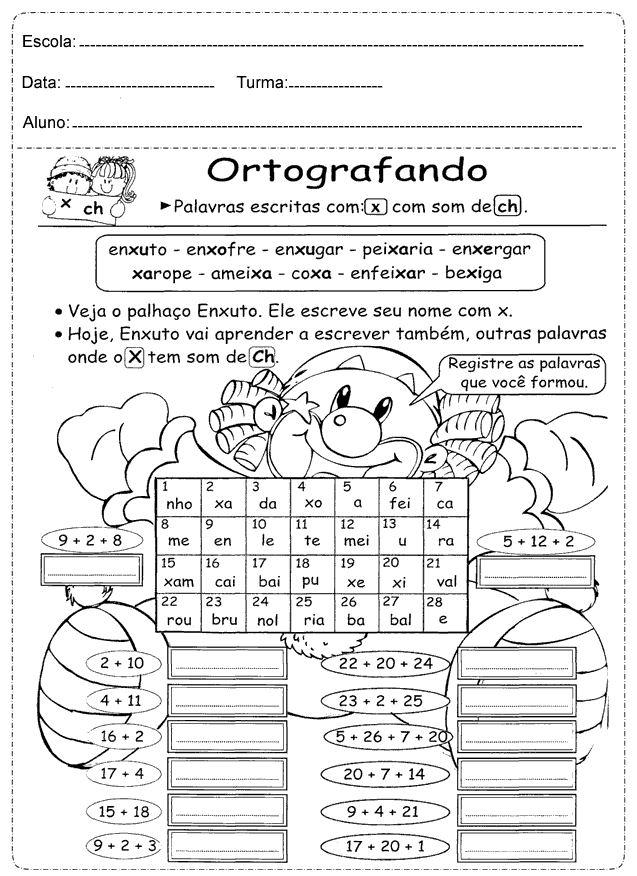 QUIZ DE PORTUGUÊS PARA O 2° E 3° ANO - DIVERSAS HABILIDADES - 13