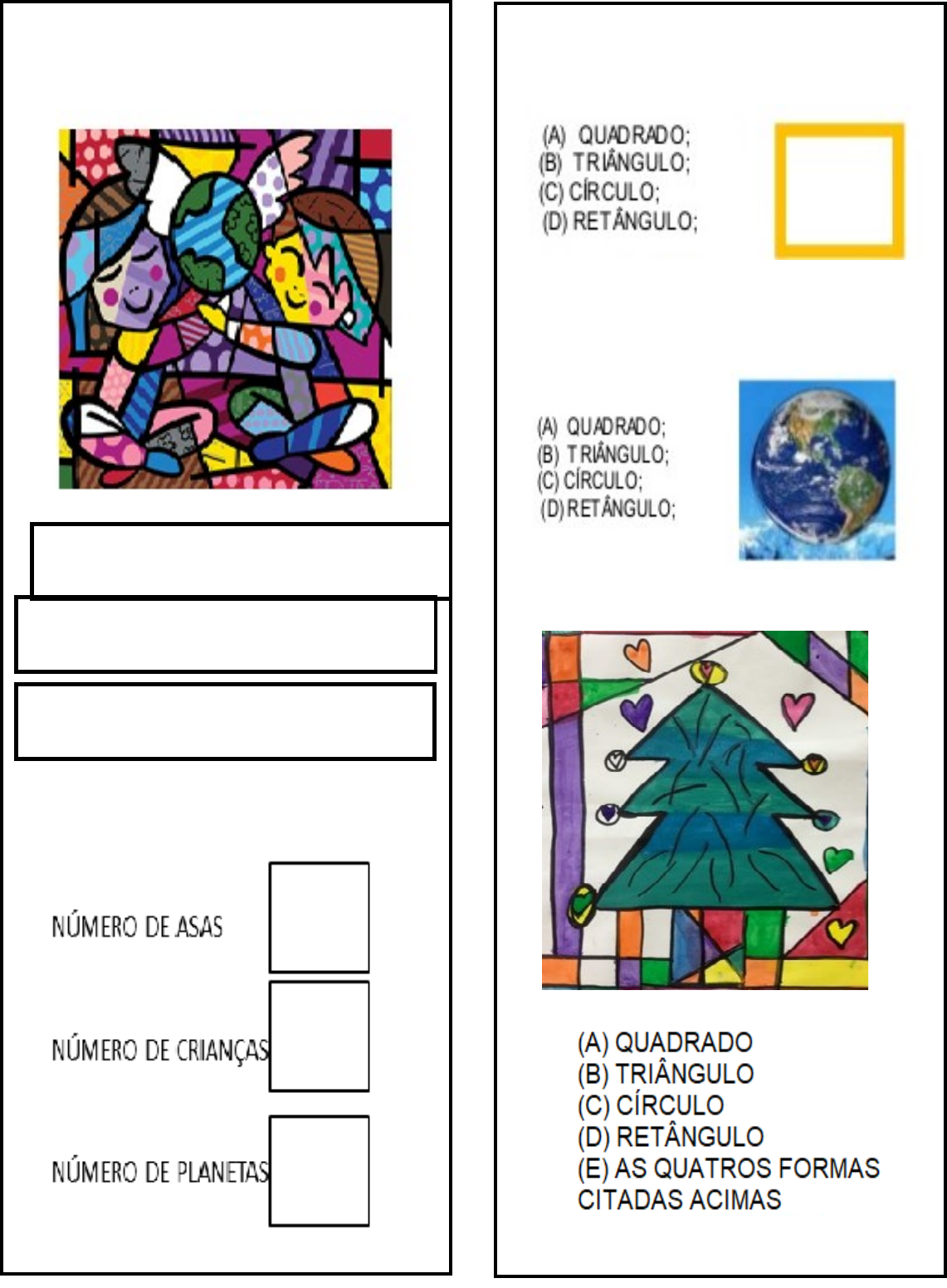 artes 1º ano - Recursos de ensino