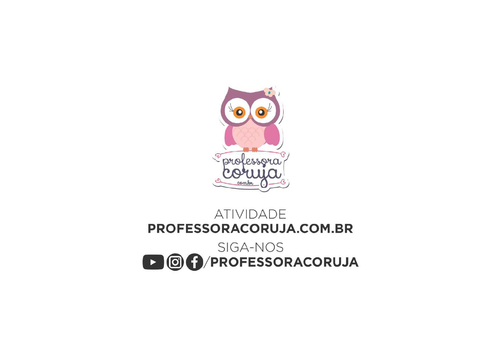 Quebra-Cabeça para Reunião de Pais - Professora Coruja