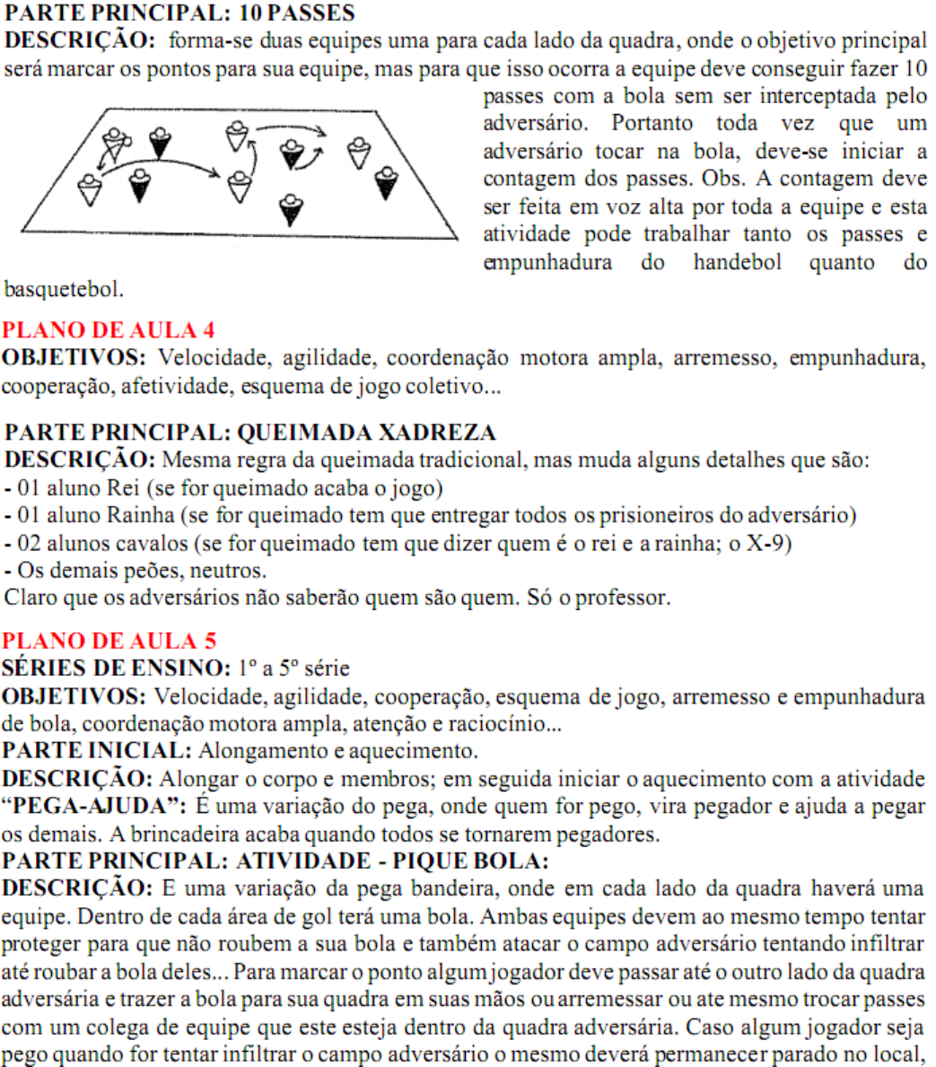 Plano de aula Queimada