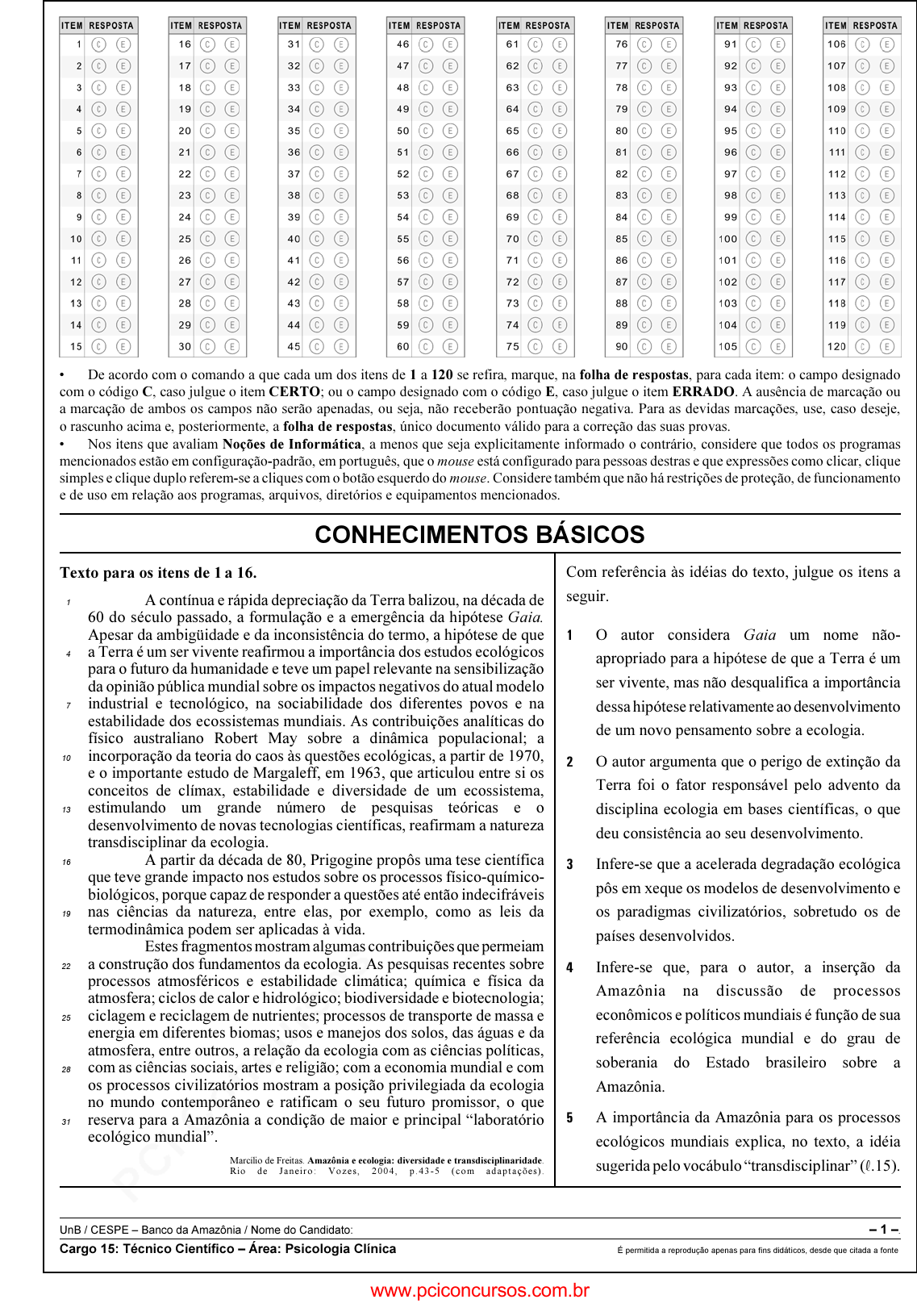 Total Cespe Info, PDF, Janela (informática)