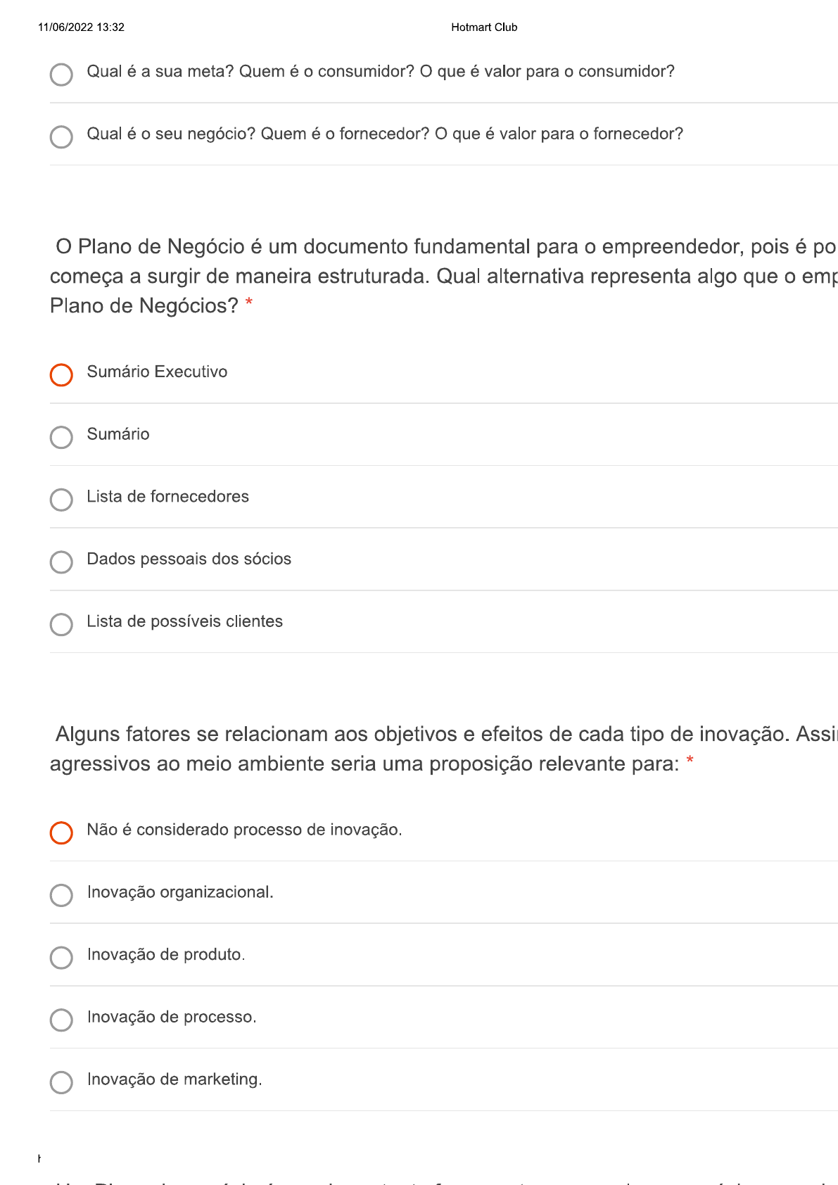 AV1 Empreendedorismo E Novos Negócios - Empreendedorismo