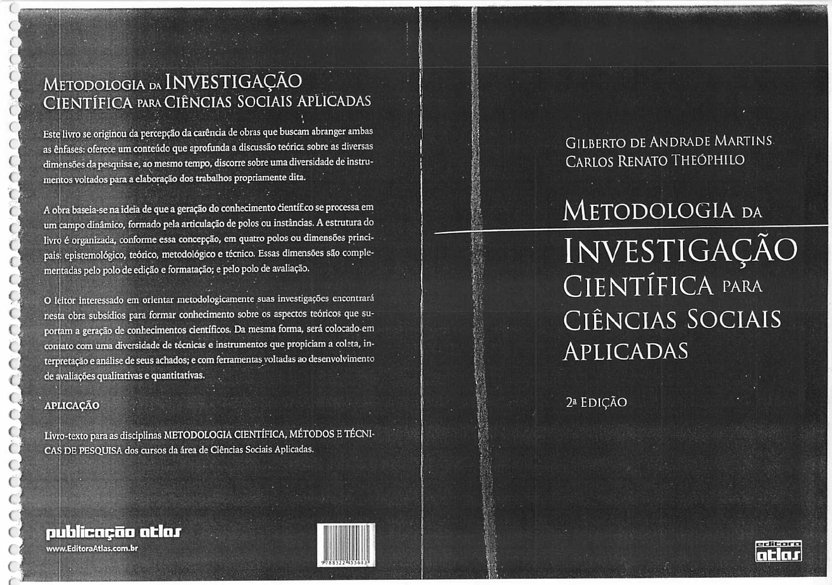 Metodologia de investigação científica – Mestria Edições