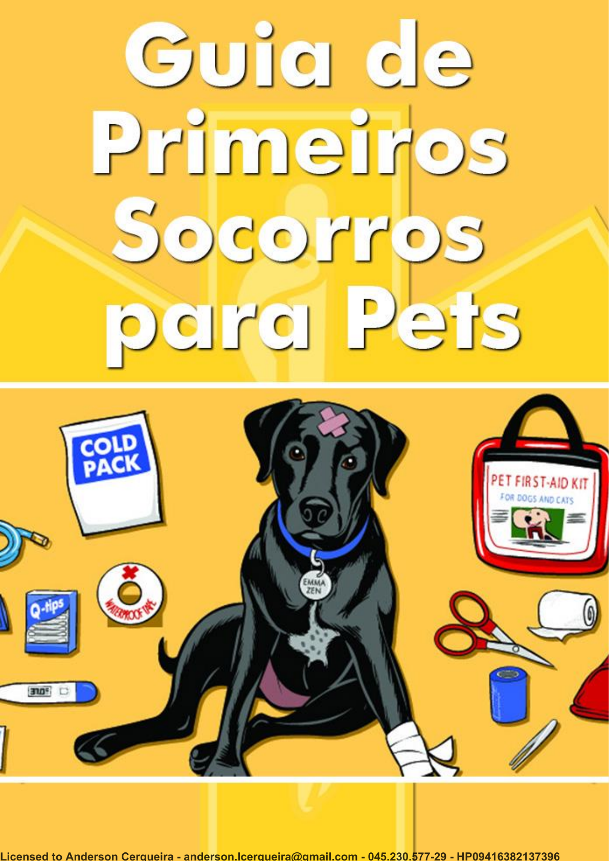 KIT COMPLETO de primeiros SOCORROS para cachorro