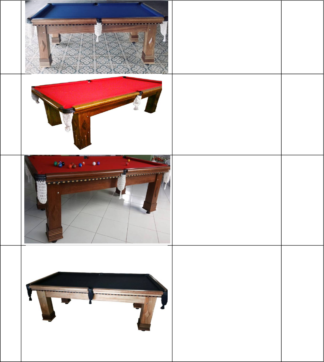 Mesa de sinuca (snooker) oficial com tacos de madeira e bolas de jogo., -  Detalhes do Bloco DWG