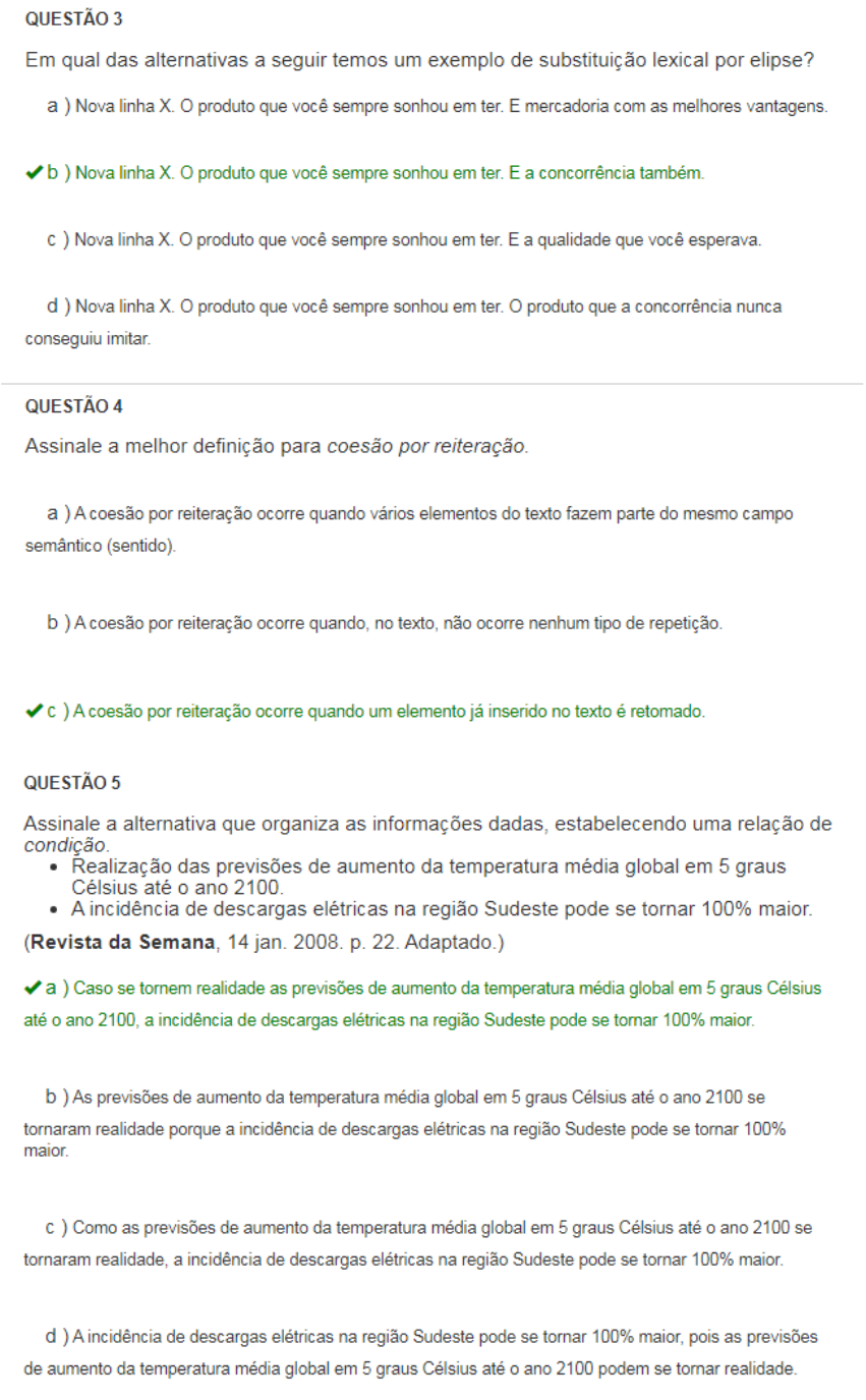 Prática Textual Língua Portuguesa -Unifacvest - Prática Textual Em ...