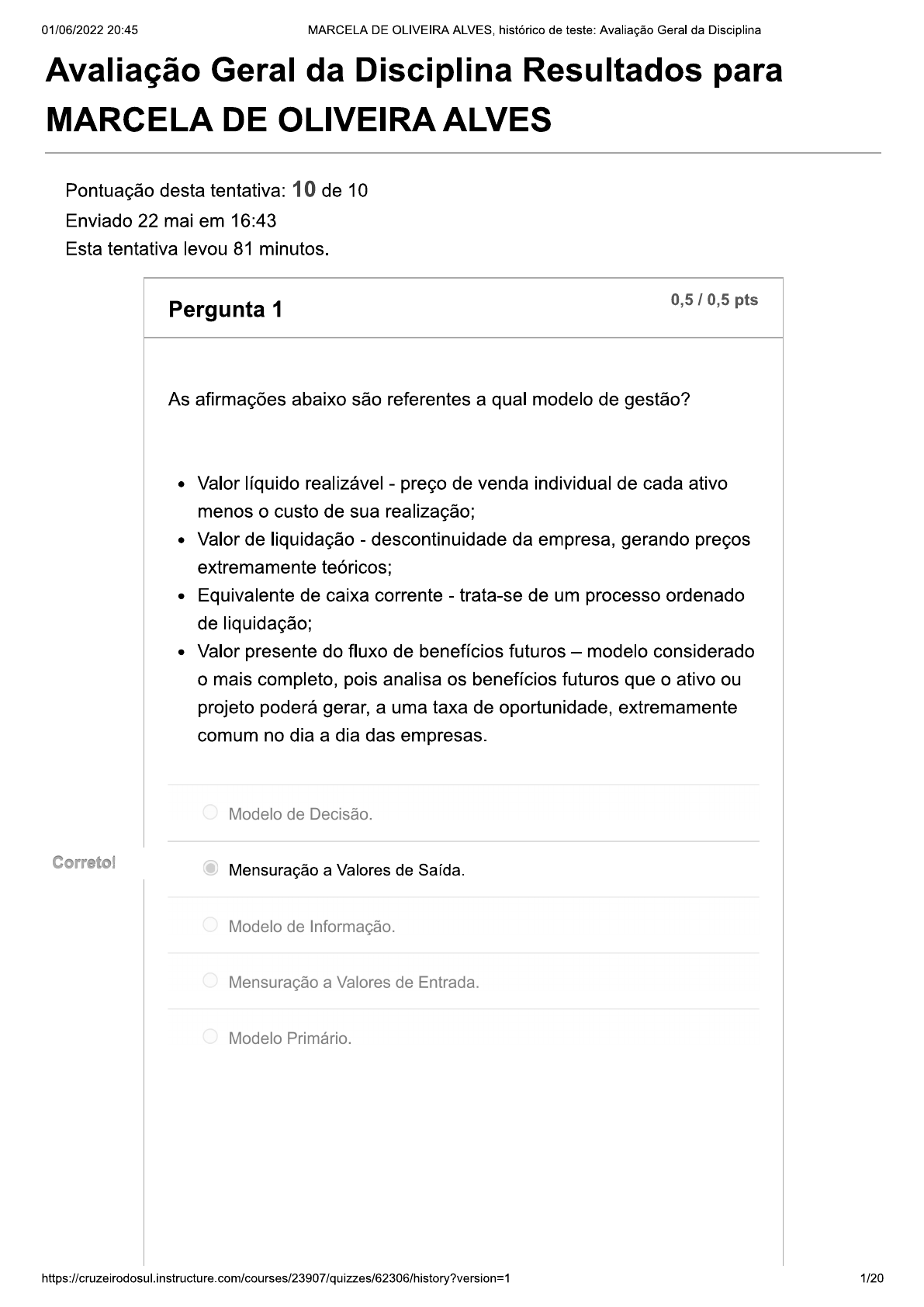 Avalia o Controladoria Estrategica Controladoria Estrat gica II