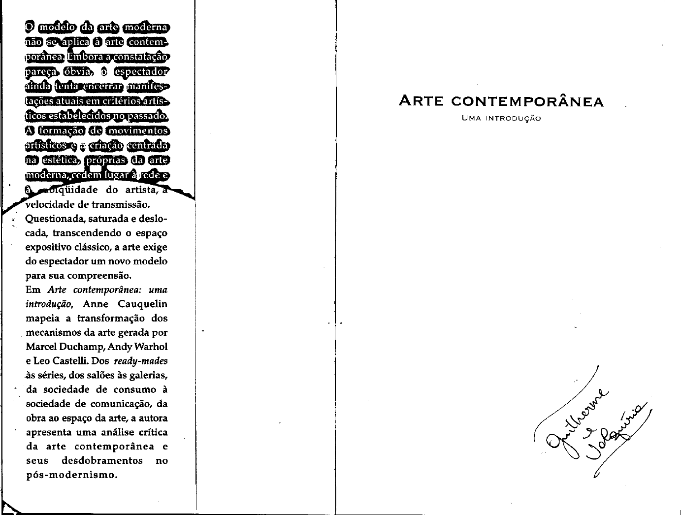 Arte Contemporânea Uma Introdução Anne Cauquelin História Da Arte I 9623