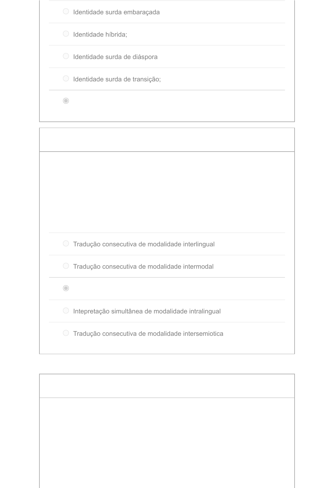 Tradução Intermodal Intralingual