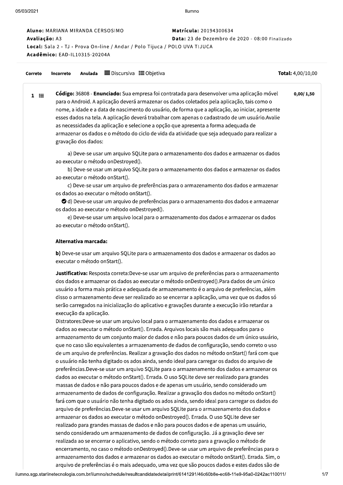 Programação para dispositivos móveis Aula 04 39 páginas