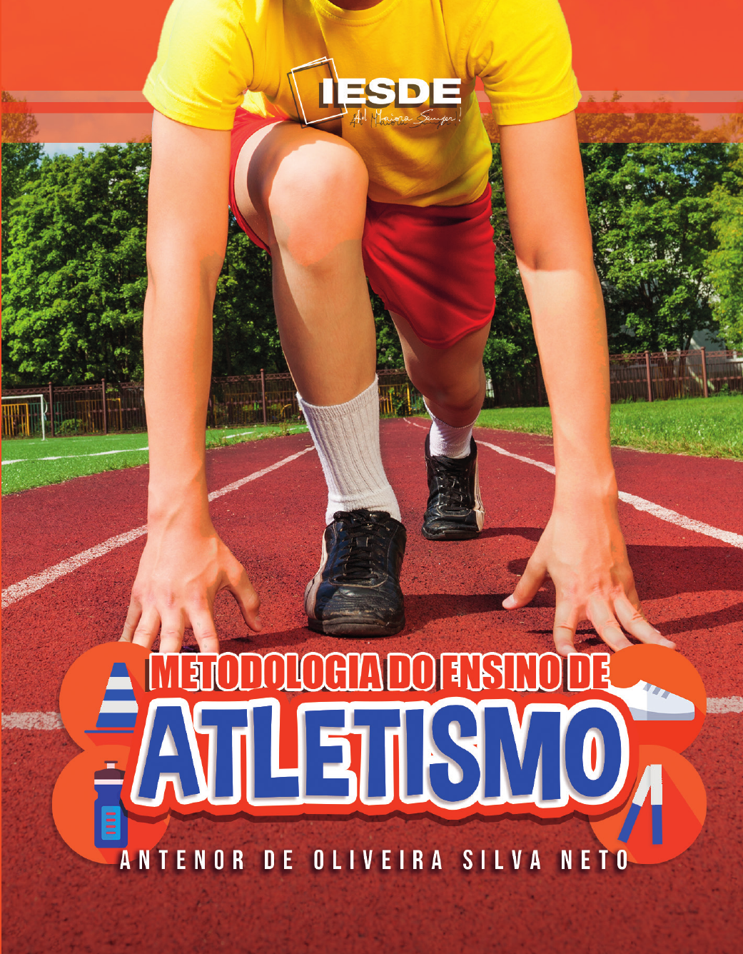 Livro de jogos e brincadeiras, atletismo e ginastic