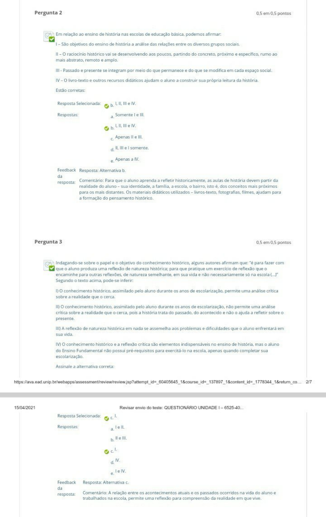 METODOLOGIA E PRÁTICA Do ENSINO Da História E Geografia UNID 01 ...