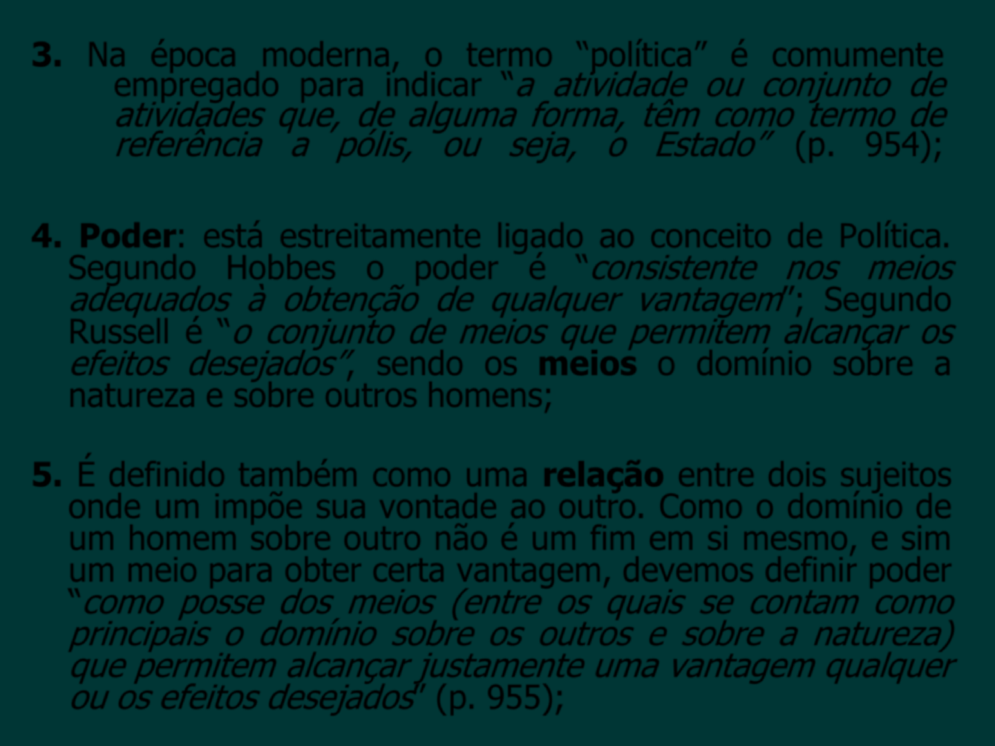 TB1 Ciência Política Ciência Política I
