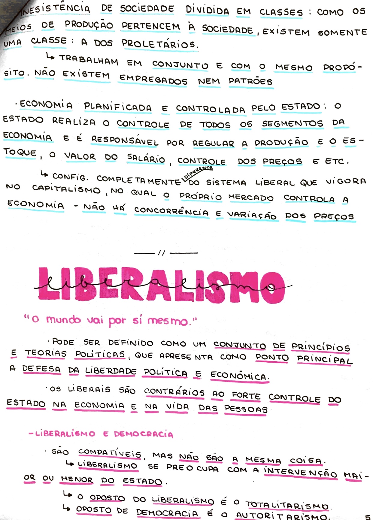 Filosofia Socialismo 2 Liberalismo - Mapa Mental