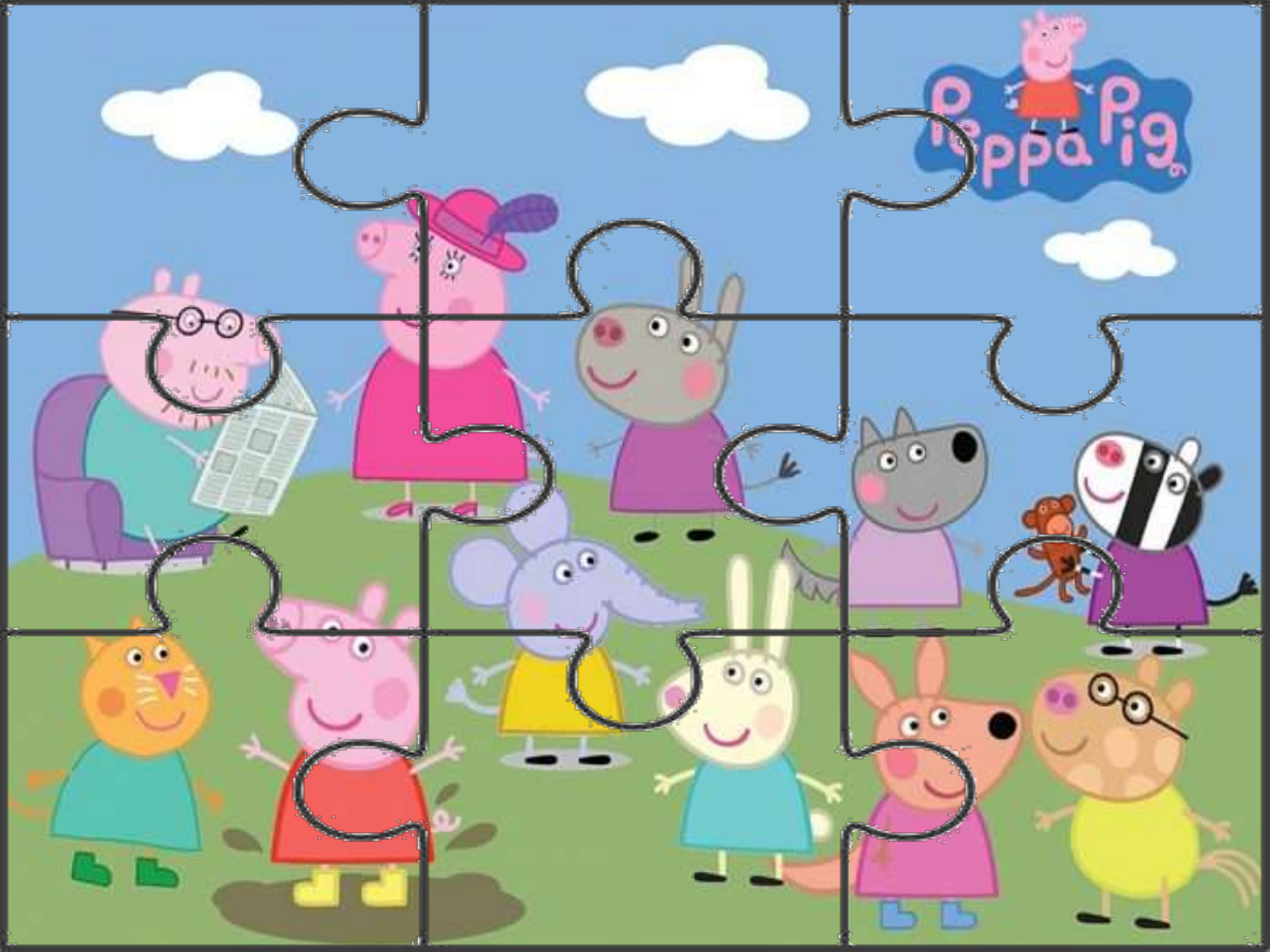 jogo da memória da peppa pig para imprimir - Atividades para a