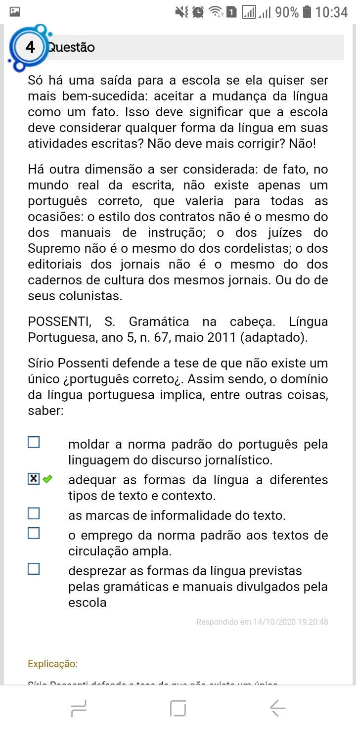 Metodologia De Português - Metodologia Da Língua Portuguesa