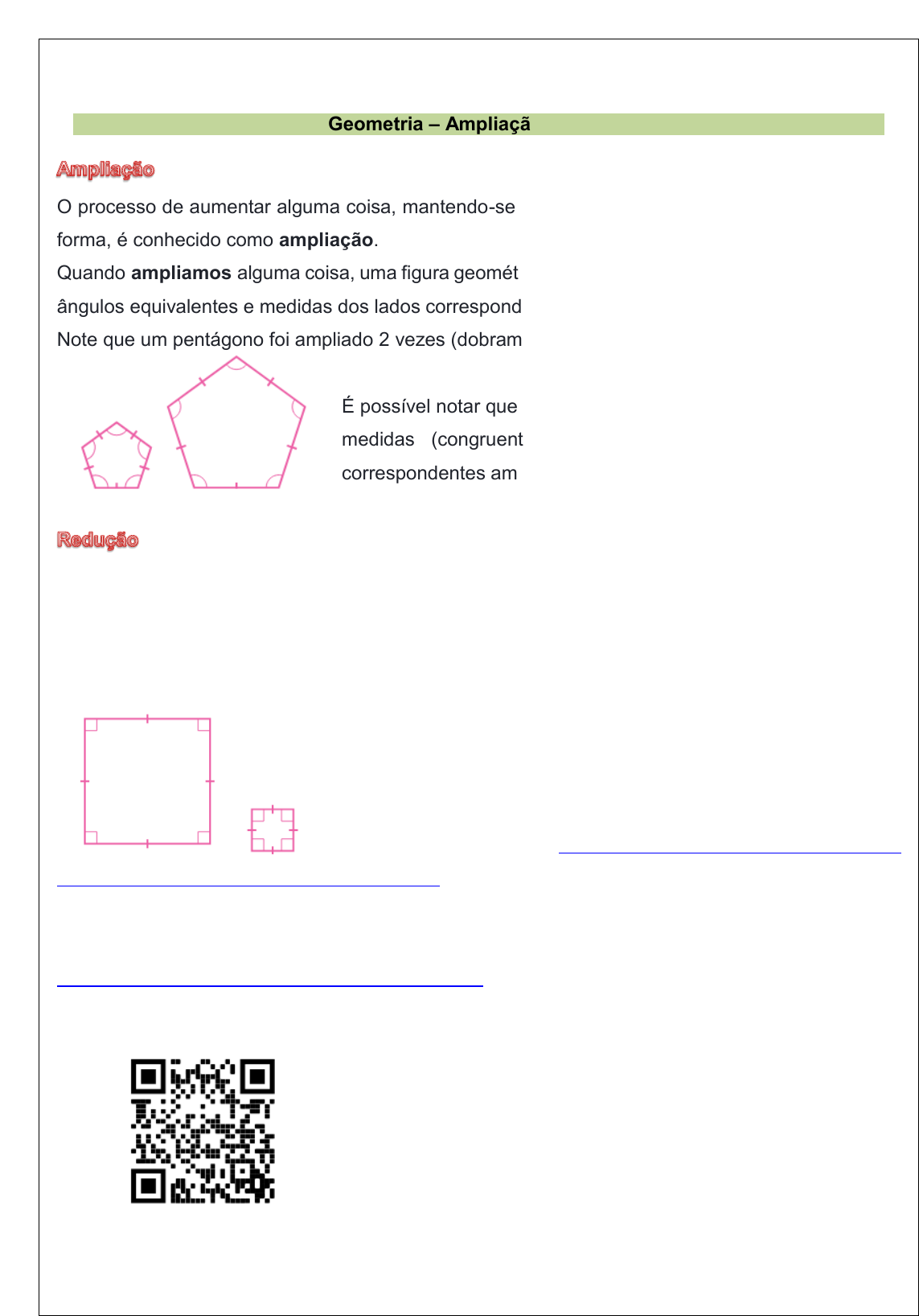 Grátis: MATEMATICA- 6º ano - Material Claro e Objetivo em PDF para Estudo  Rápido, image size:1143x1636