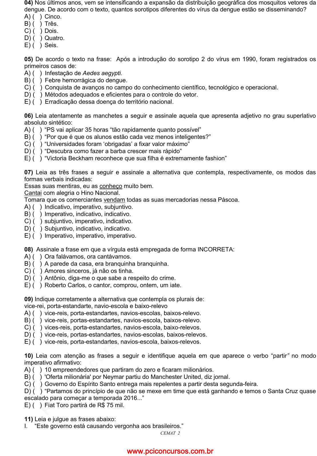 VALENDO 100 PONTOS !! ) Leia as frases a seguir e indique quem