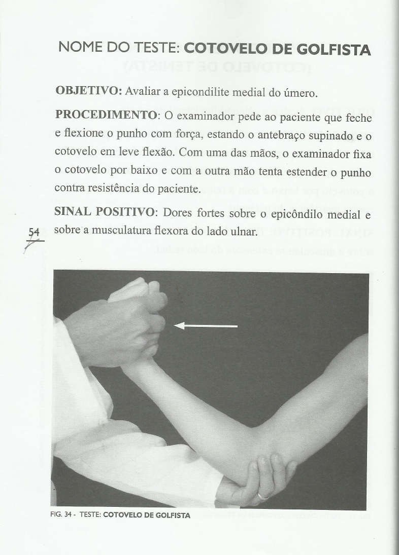 Testes Especiais De Cotovelo Fisioterapia