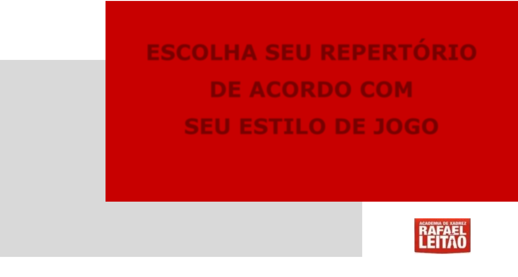 A teoria de aberturas ACABOU COM O XADREZ? - Análise GM Rafael Leitão 