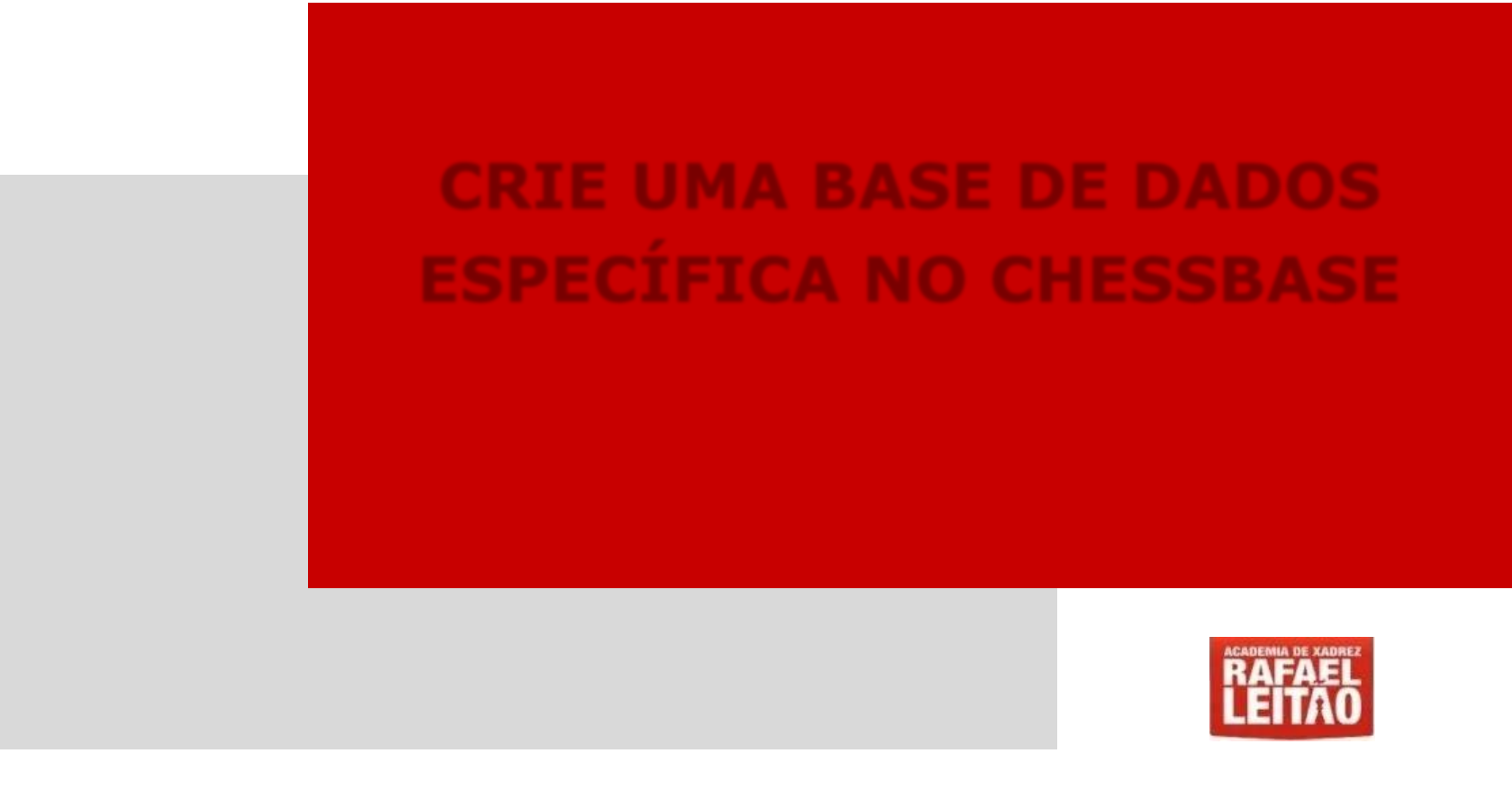 Coleção 1.d4 - Academia Rafael Leitão