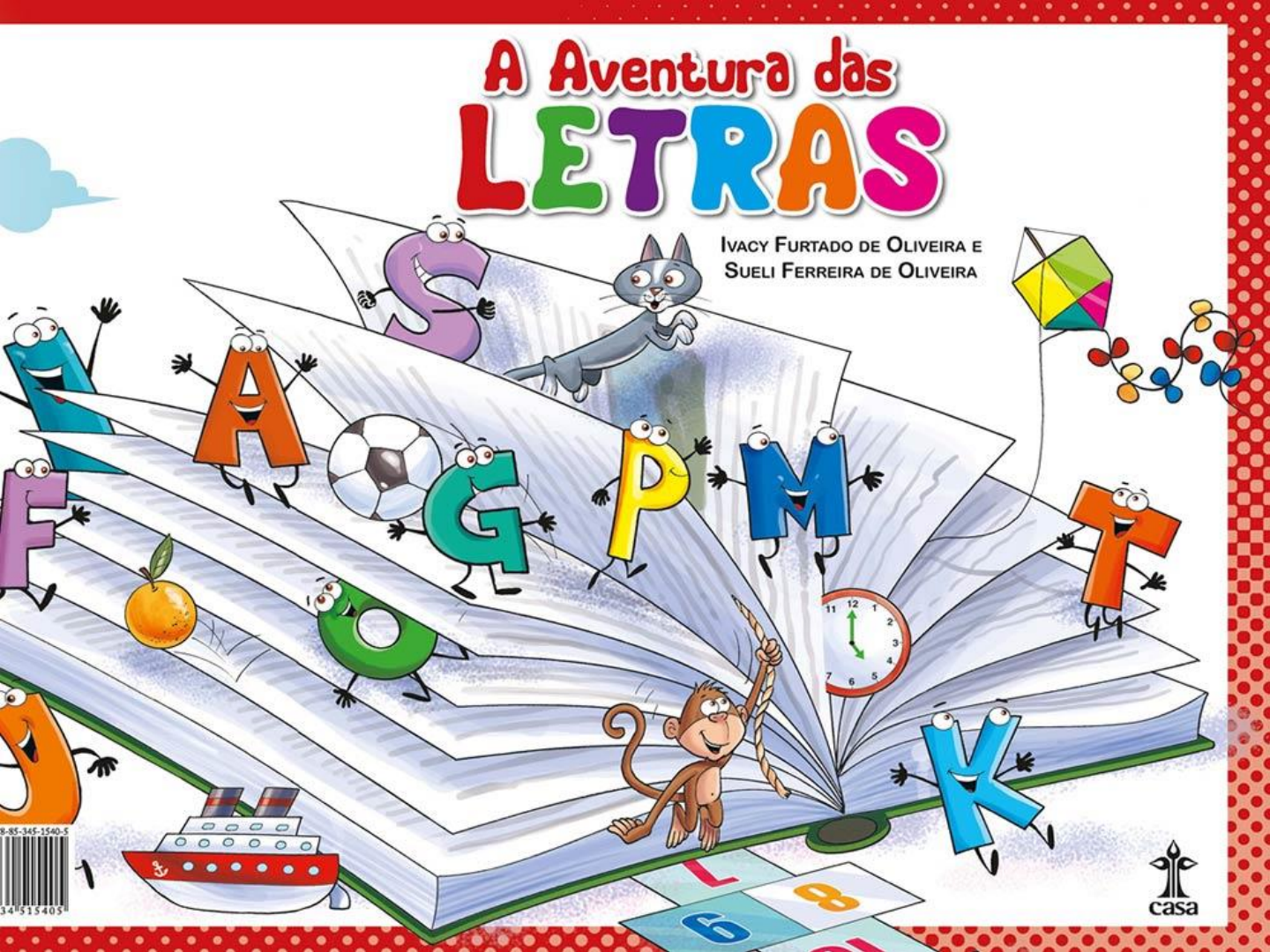 Livro A Aventura Das Letras Encena O