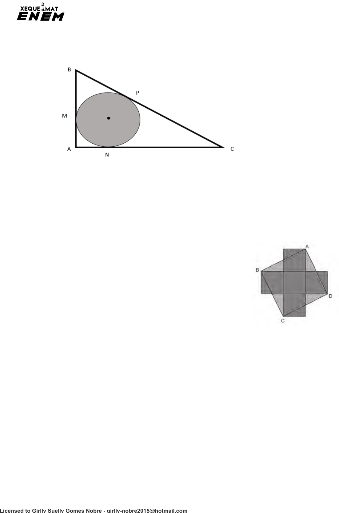 xequemat enem - lista de exercícios live 46, PDF, Origami