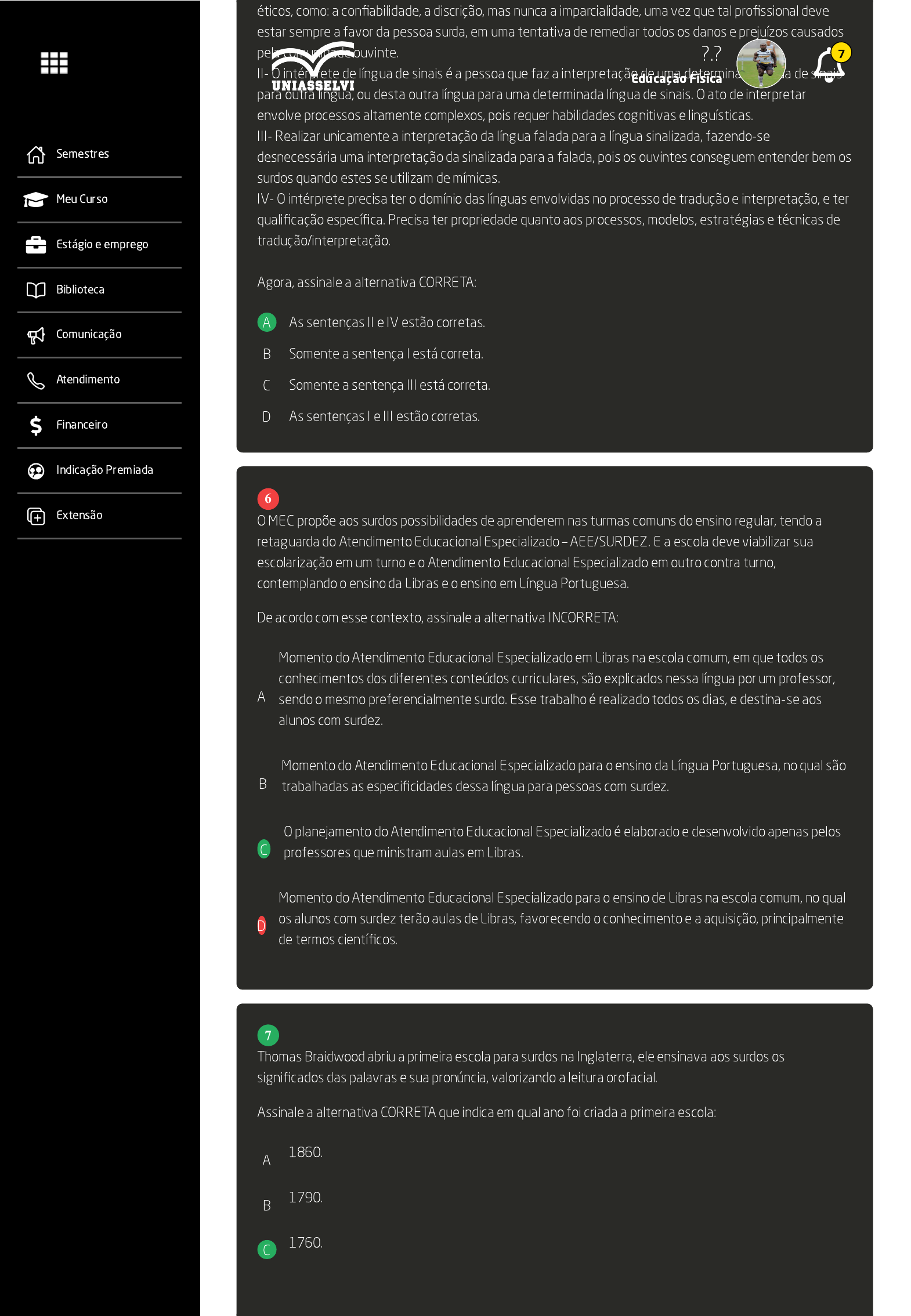 fazer a tradução das sentenças abaixo observando o uso de was e