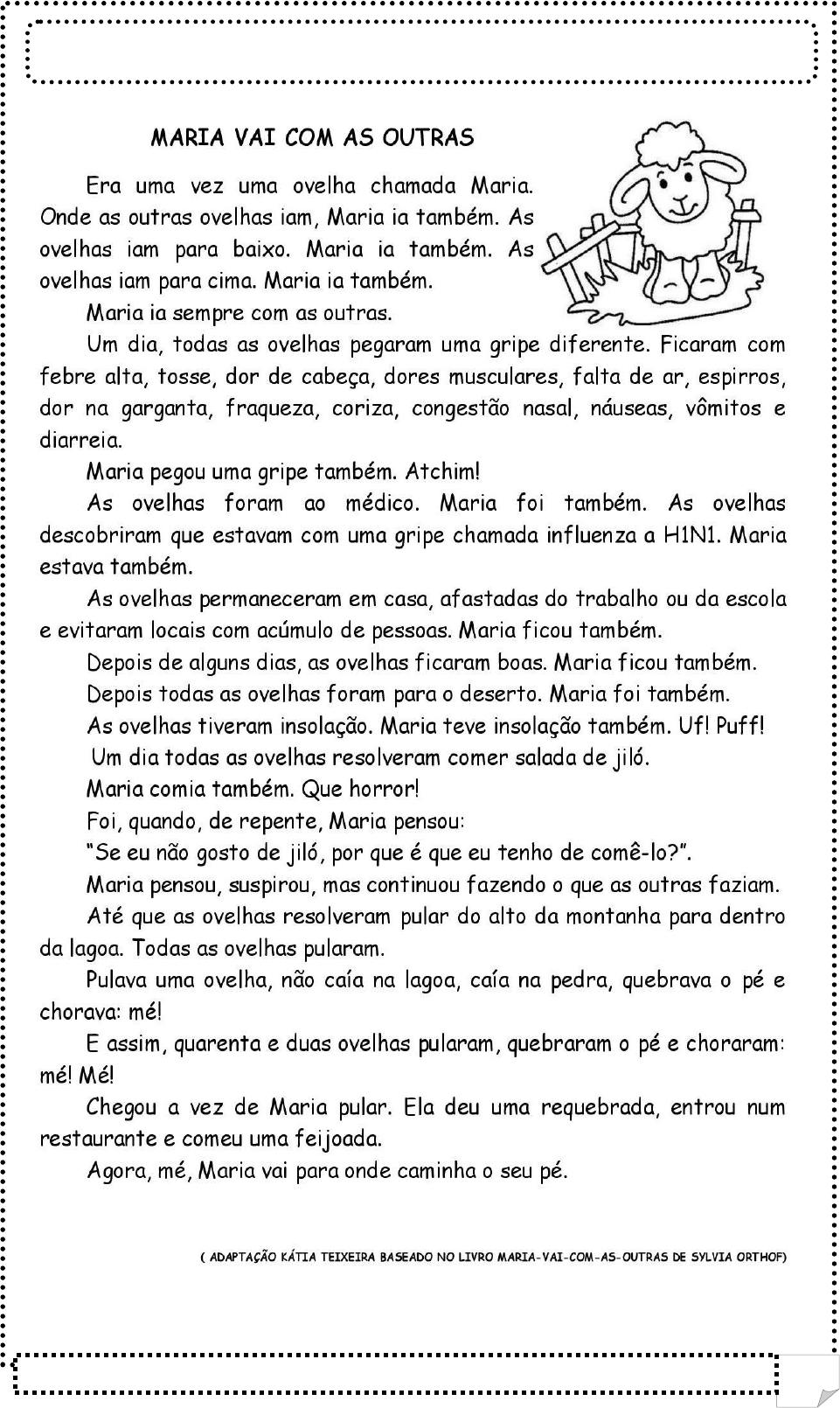 Maria Vai Com As Outras Sylvia Orthof Amazing Selection | brunofuga.adv.br