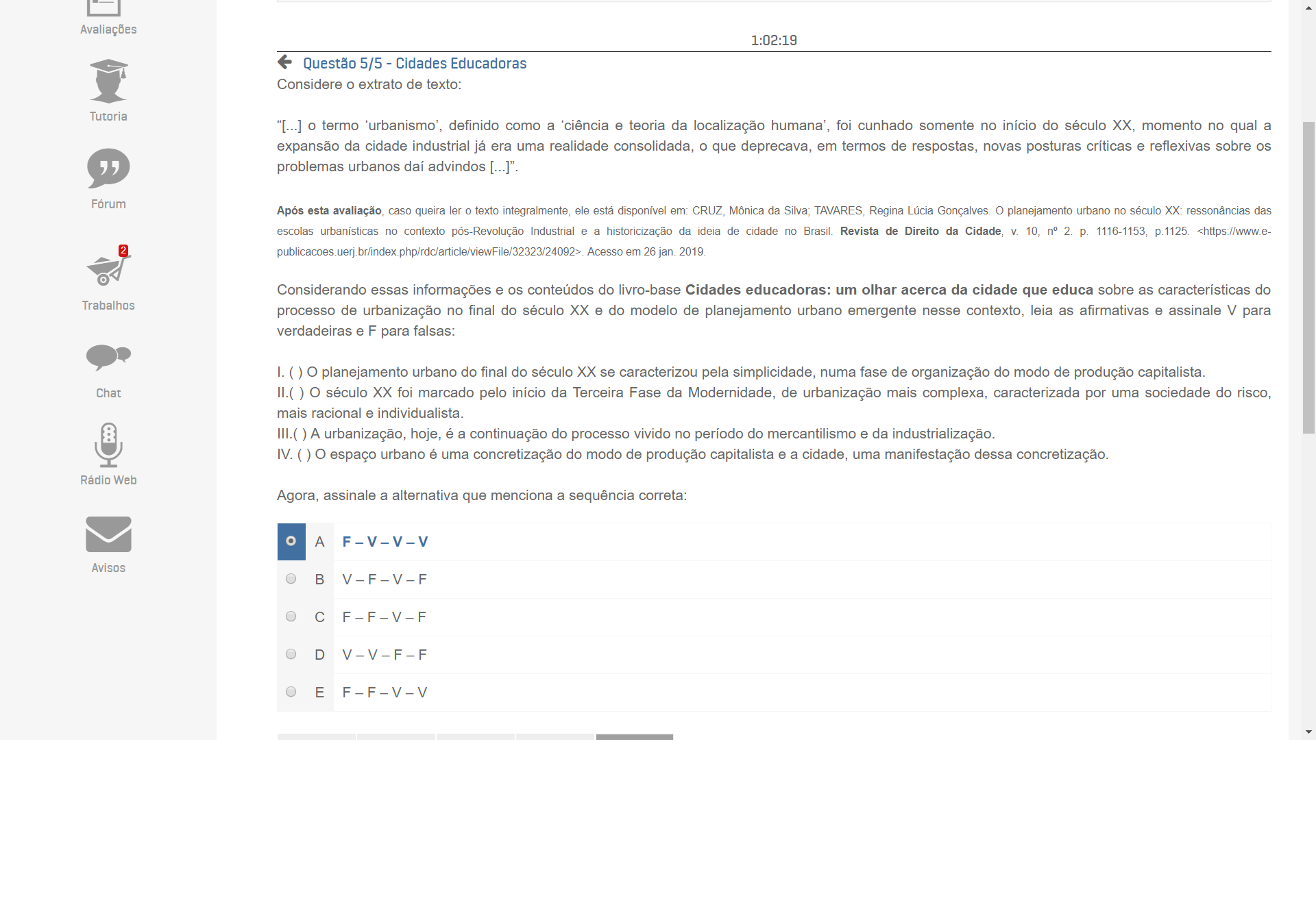 Apol 5 Cidades Educadoras - Cidades Educadoras