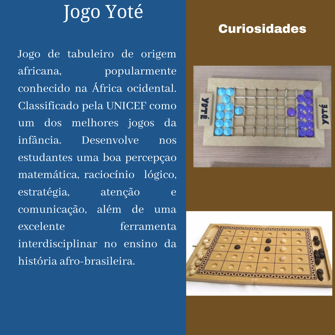 Jogo Yoté - Matemática