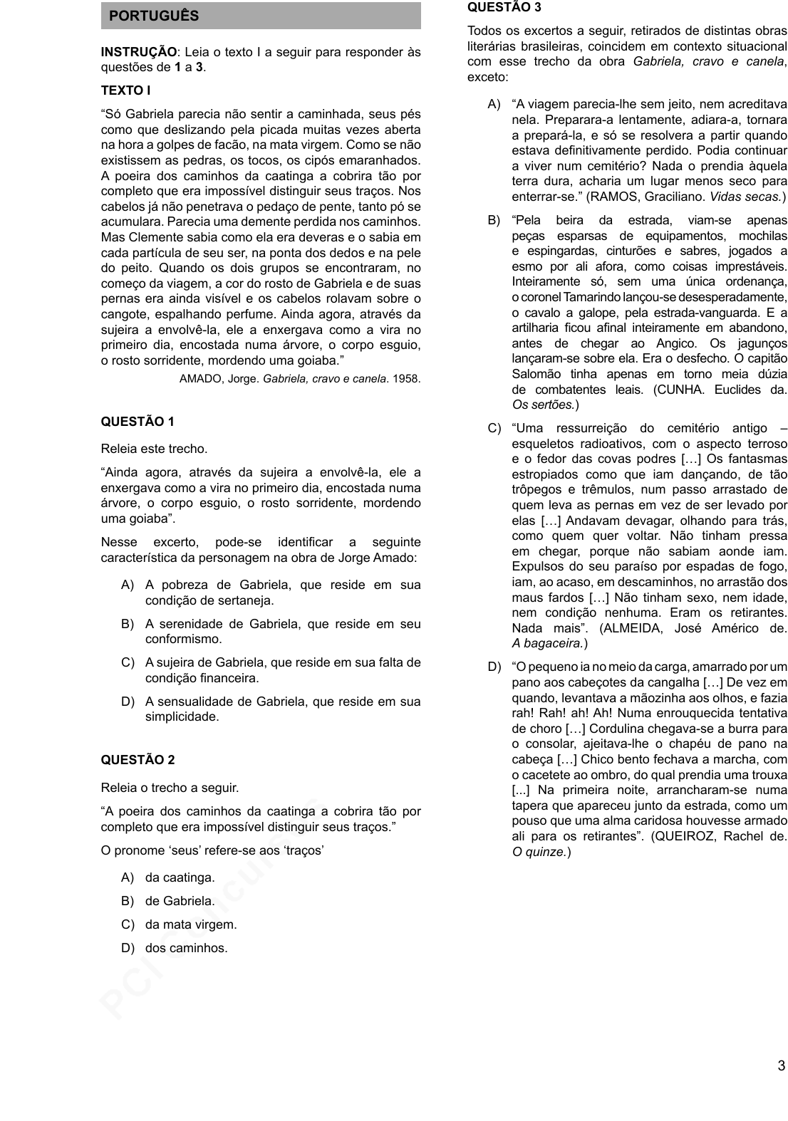 Prova DMAE de UberlândiaMG - Gestão de Concursos - 2020 - para Engenheiro  de Segurança do Trabalho.pdf - Provas de Concursos Públicos