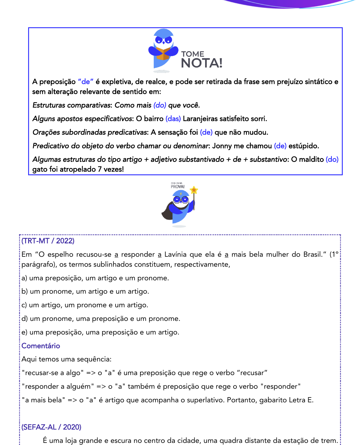 Estratégia Concursos - ❓ Pronome ou conjunção? Anote essa