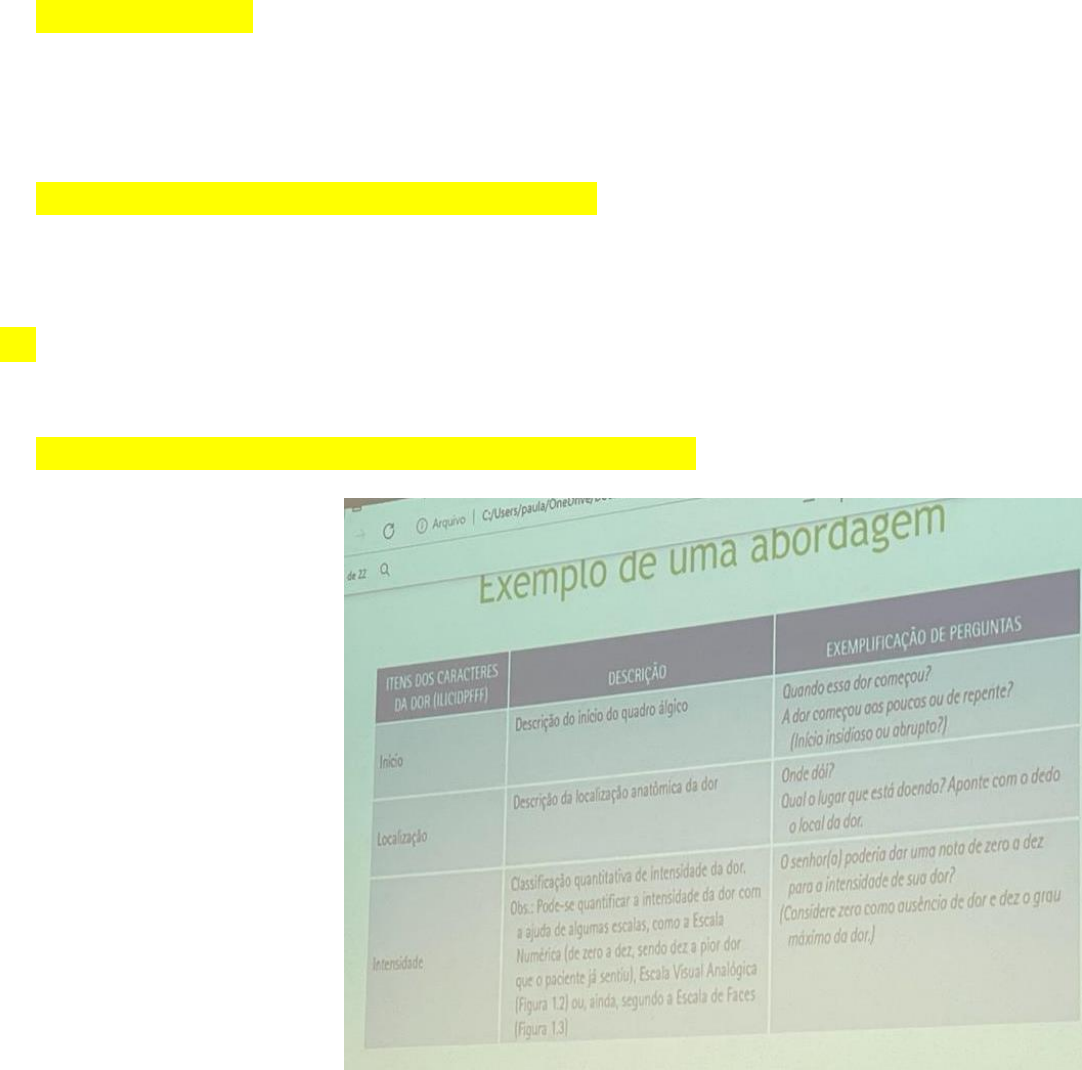 Resumo semiologia 1 - ANAMNESE E ENTREVISTA OBJETIVO: conseguir todas as  informações básicas - Studocu