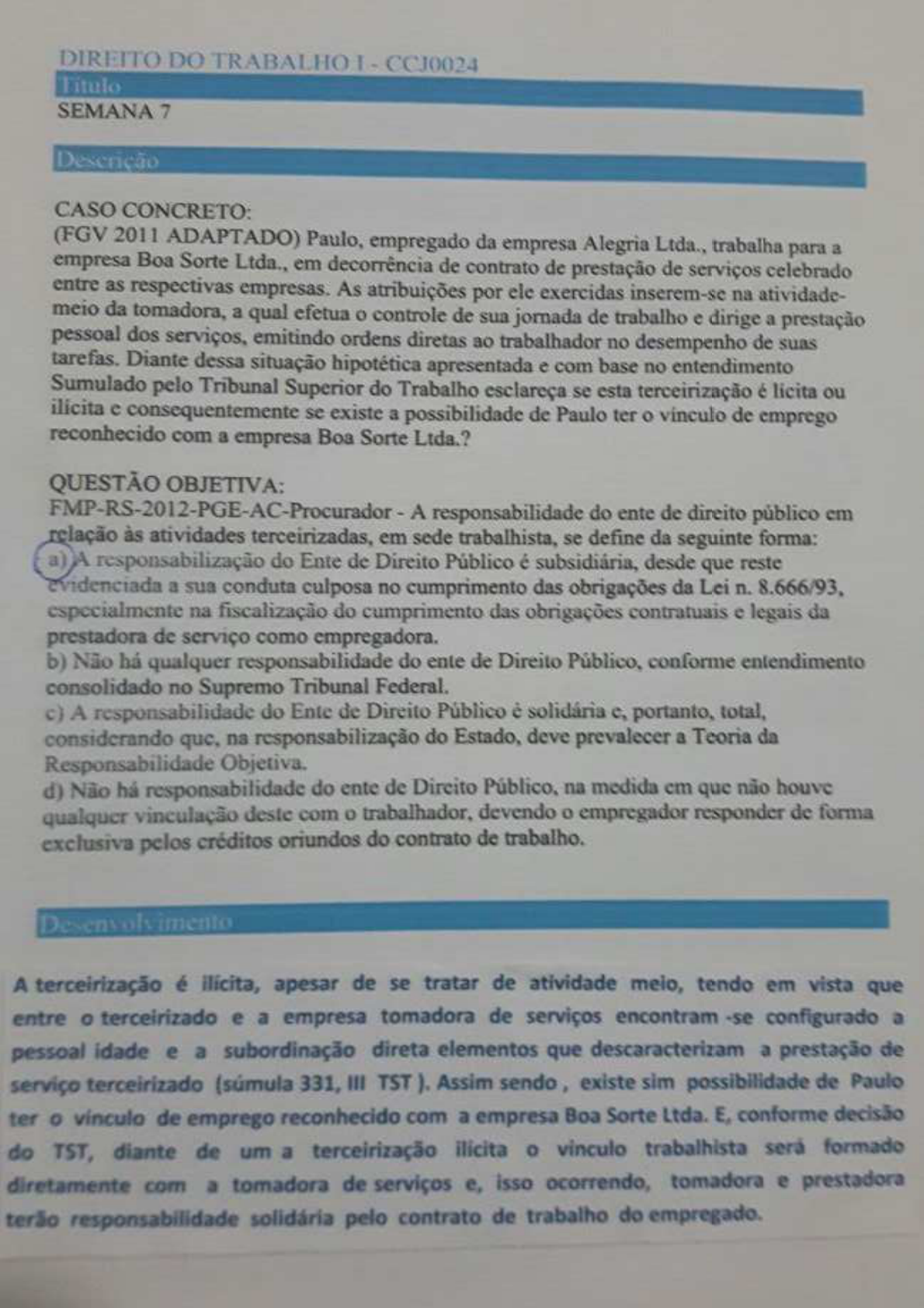 Direito Do Trabalho - Direito Do Trabalho I