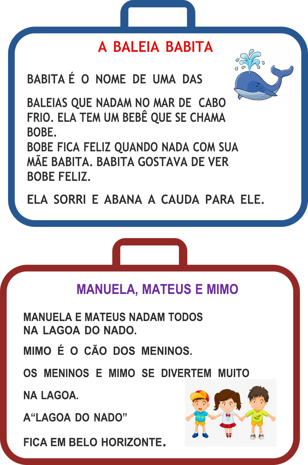 maleta da leitura - Pedagogia