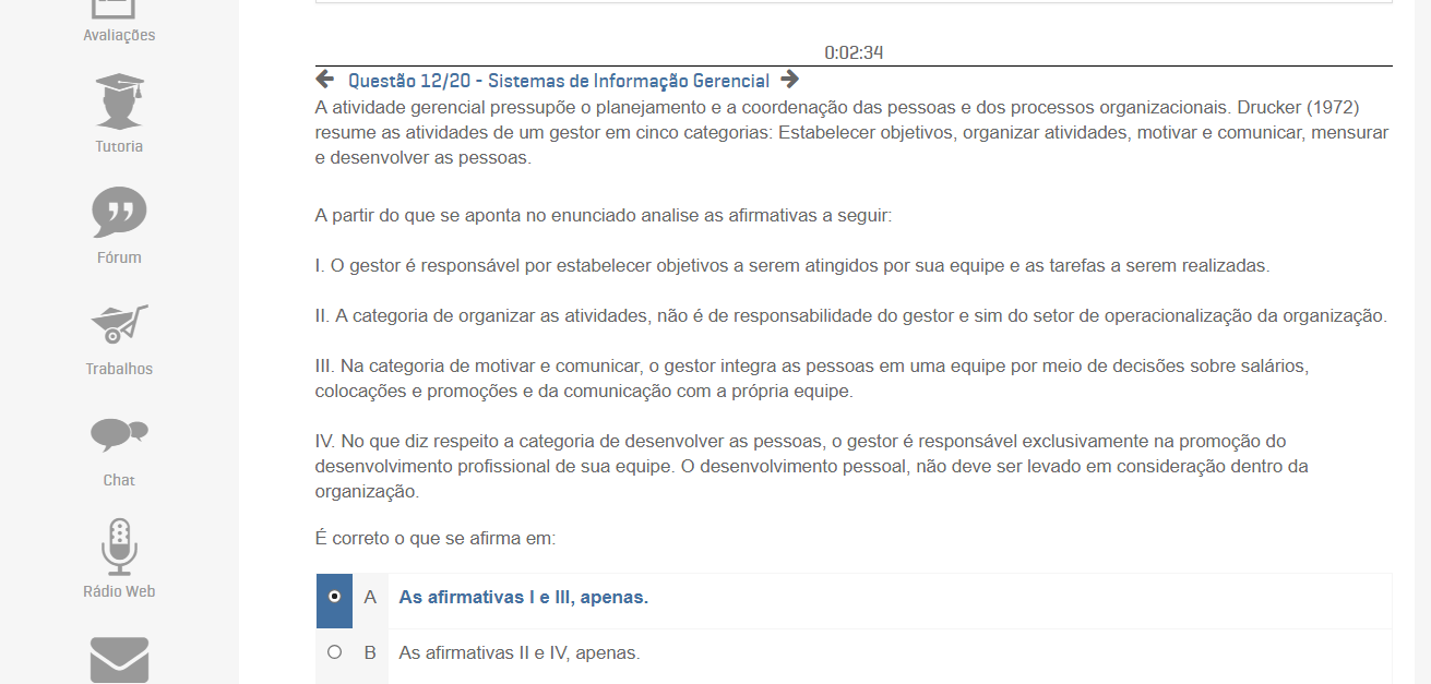 Sistemas de informa o gerencial atividade pratica 2018 resposta unica