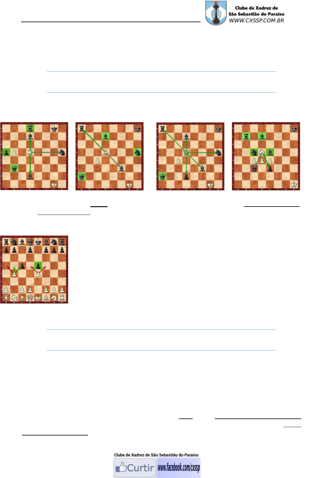 Movimento do xadrez worksheet
