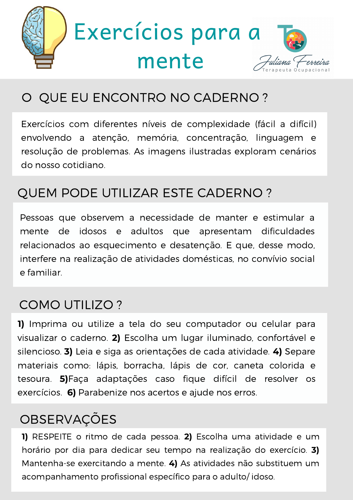 COMPLETAR PALAVRAS - CADERNO DE EXERCÍCIOS - Casa do Psicopedagogo