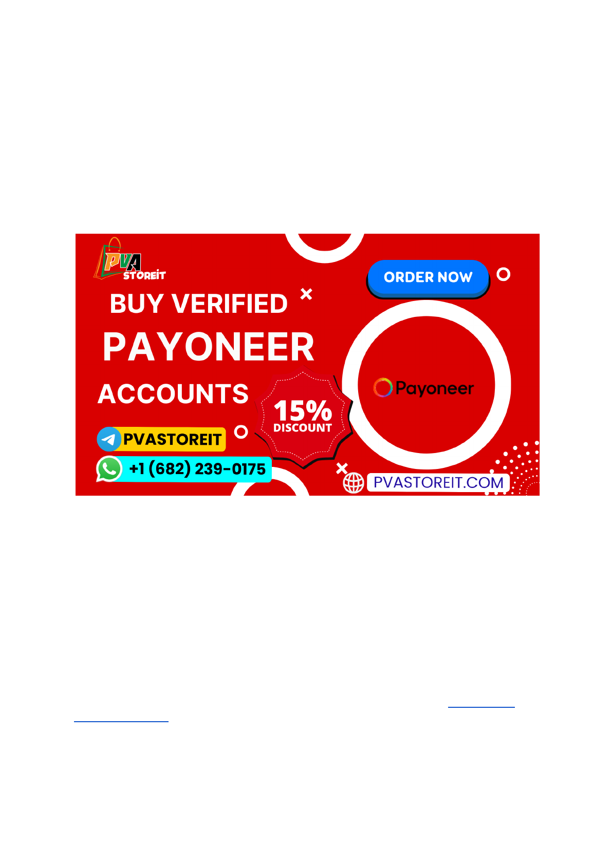 Free: Top 5 Best Platforms for Buy Verified Payoneer Accounts Trusted  Sources - Clear and Objective PDF Material for Quick Study | Passei Direto